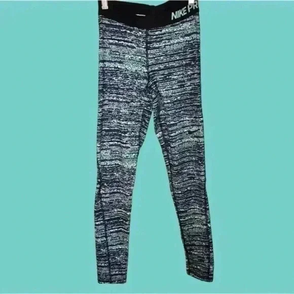 Multi colored size small Nike pro leggings - Picture 2 of 5